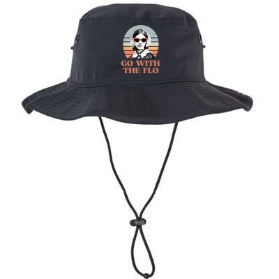 Go With The Flo Funny Nursing Bucket Hat
