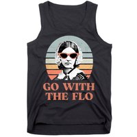 Go With The Flo Funny Nursing Tank Top