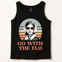 Go With The Flo Funny Nursing Tank Top