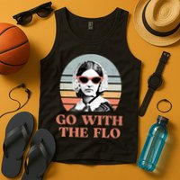 Go With The Flo Funny Nursing Tank Top