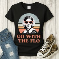 Go With The Flo Funny Nursing Womens T-Shirt