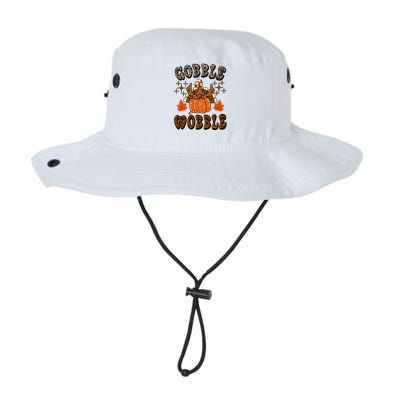 Gooble Wobble Turkey Thanksgiving Holiday Cheetah Bucket Hat
