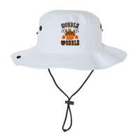 Gooble Wobble Turkey Thanksgiving Holiday Cheetah Bucket Hat