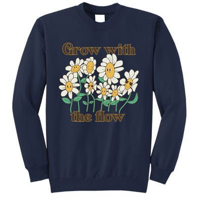 Grow With The Flow Flowers Tall Sweatshirt