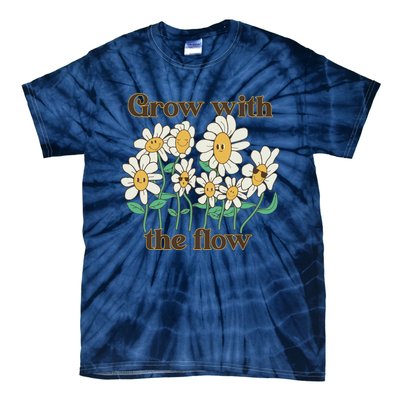 Grow With The Flow Flowers Tie-Dye T-Shirt