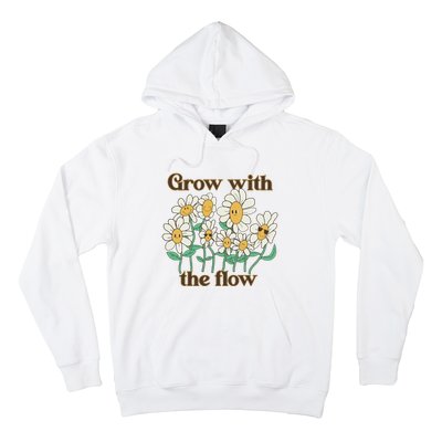 Grow With The Flow Flowers Hoodie