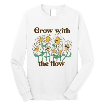 Grow With The Flow Flowers Long Sleeve Shirt