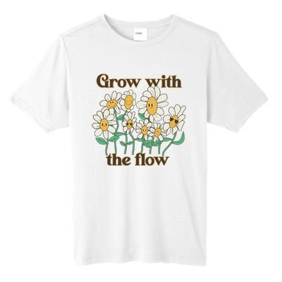 Grow With The Flow Flowers Tall Fusion ChromaSoft Performance T-Shirt