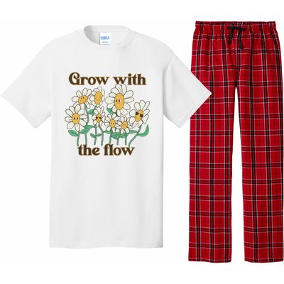 Grow With The Flow Flowers Pajama Set