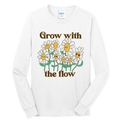 Grow With The Flow Flowers Tall Long Sleeve T-Shirt