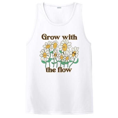 Grow With The Flow Flowers PosiCharge Competitor Tank