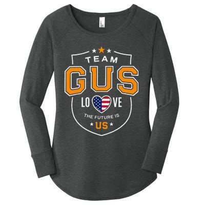 Gus Walz Team Gift Women's Perfect Tri Tunic Long Sleeve Shirt