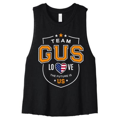 Gus Walz Team Gift Women's Racerback Cropped Tank