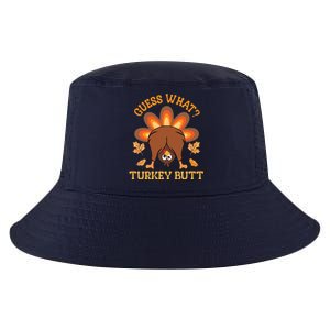 Guess What Turkey Butt Funny Thanksgiving Cool Comfort Performance Bucket Hat