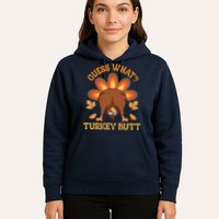 Guess What Turkey Butt Funny Thanksgiving Hoodie