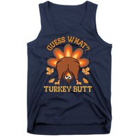 Guess What Turkey Butt Funny Thanksgiving Tank Top