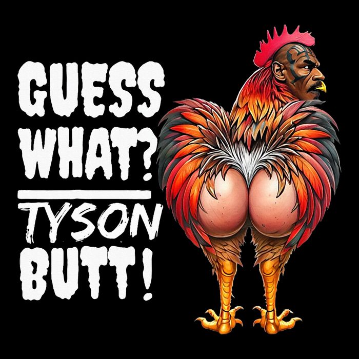 Guess What Tyson Butt 7-Panel Snapback Hat