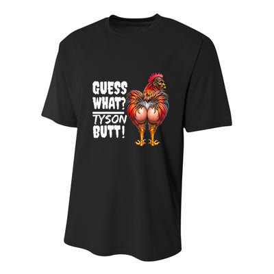 Guess What Tyson Butt Youth Performance Sprint T-Shirt