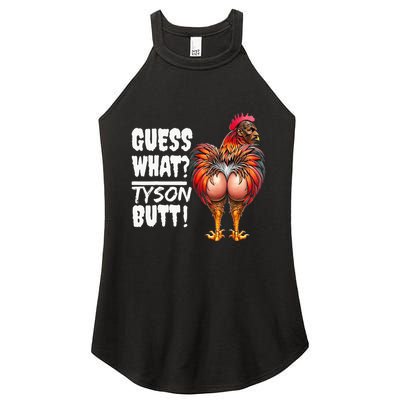 Guess What Tyson Butt Women's Perfect Tri Rocker Tank