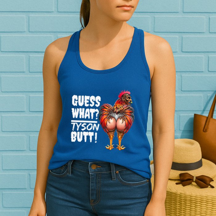 Guess What Tyson Butt Womens Tank Top