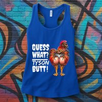 Guess What Tyson Butt Womens Tank Top