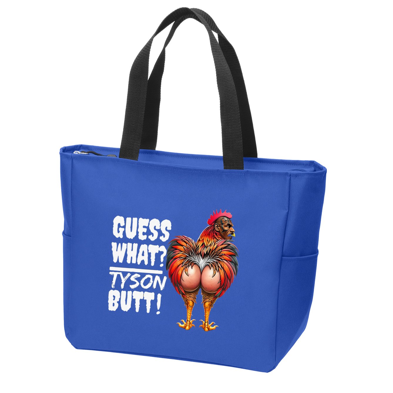 Guess What Tyson Butt Zip Tote Bag