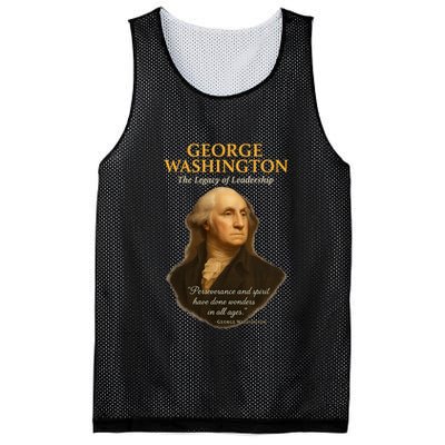 GEORGE WASHINGTON The Legacy Of Leadership Mesh Reversible Basketball Jersey Tank