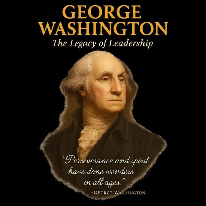 GEORGE WASHINGTON The Legacy Of Leadership Wool Snapback Cap