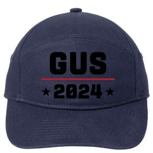 Gus Walz Tim Walz Kamala Harris 7-Panel Snapback Hat