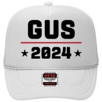 Gus Walz Tim Walz Kamala Harris High Crown Mesh Back Trucker Hat