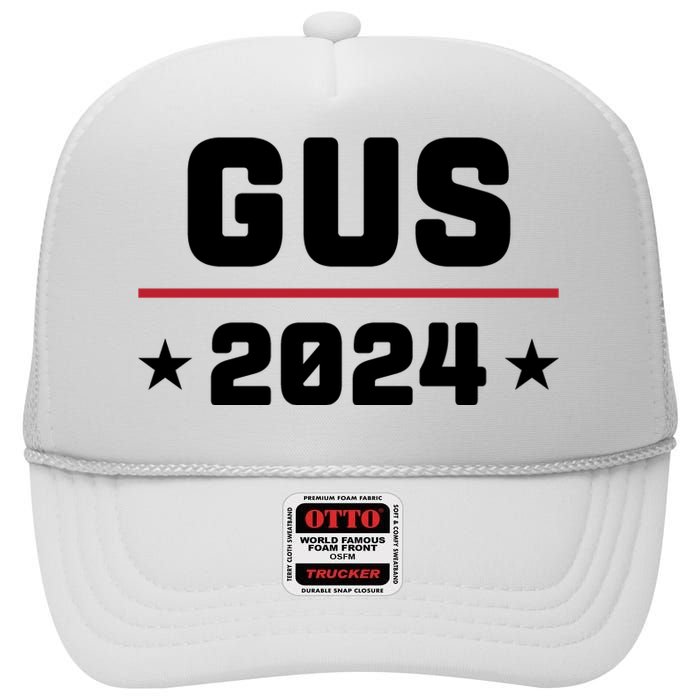 Gus Walz Tim Walz Kamala Harris High Crown Mesh Back Trucker Hat