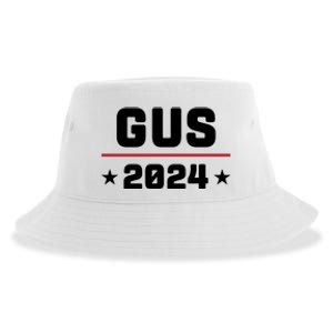 Gus Walz Tim Walz Kamala Harris Sustainable Bucket Hat