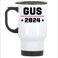 Gus Walz Tim Walz Kamala Harris Stainless Steel Travel Mug