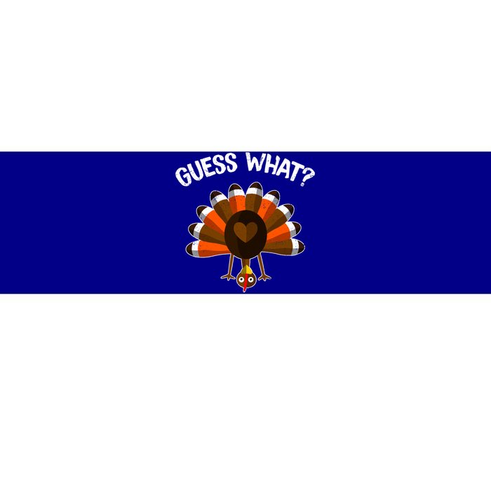 Guess What Turkey Butt Funny Thanksgiving Joke Gift Bumper Sticker