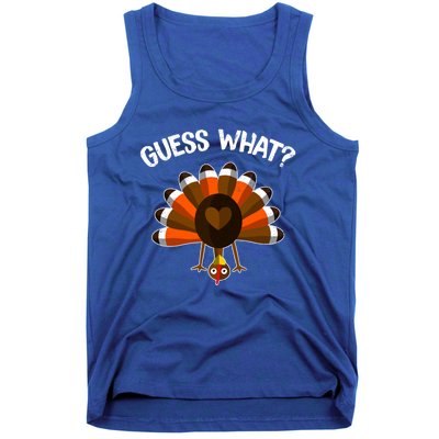 Guess What Turkey Butt Funny Thanksgiving Joke Gift Tank Top