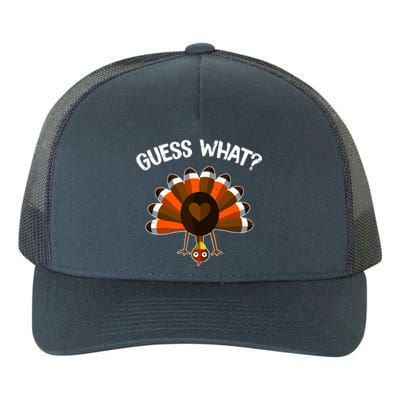 Guess What Turkey Butt Funny Thanksgiving Joke Gift Yupoong Adult 5-Panel Trucker Hat