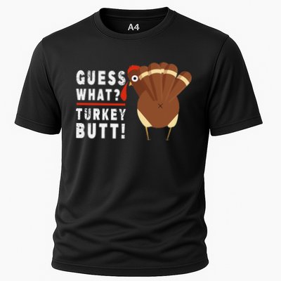 Guess What Turkey Pilgrim Funny Thanksgiving Performance Shirt