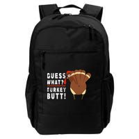 Guess What Turkey Pilgrim Funny Thanksgiving Backpack