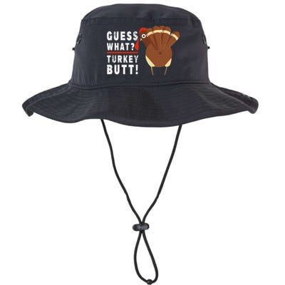 Guess What Turkey Pilgrim Funny Thanksgiving Bucket Hat
