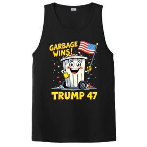 Garbage Wins Trump 47 Team Garbage For Trump 2024 Elections PosiCharge Competitor Tank