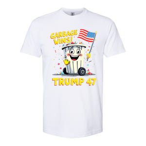 Garbage Wins Trump 47 Team Garbage For Trump 2024 Elections Softstyle CVC T-Shirt