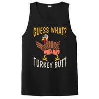 Guess What Turkey Butt Funny Thanksgiving Autumn PosiCharge Competitor Tank