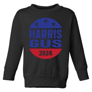 Gus Walz Tim Walz Kamala Harris Toddler Sweatshirt