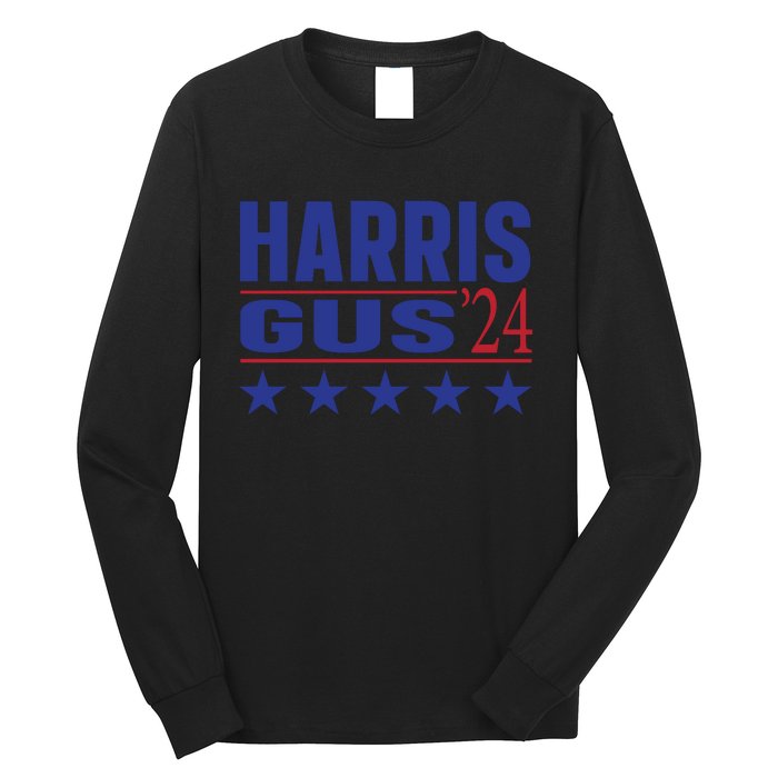 Gus Walz Tim Walz Kamala Harris Long Sleeve Shirt