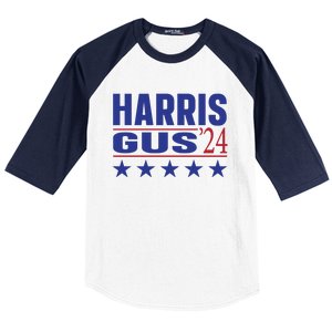 Gus Walz Tim Walz Kamala Harris Baseball Sleeve Shirt