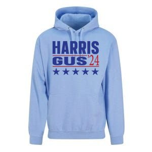 Gus Walz Tim Walz Kamala Harris Unisex Surf Hoodie