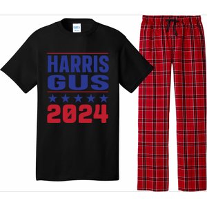 Gus Walz Tim Walz Kamala Harris Pajama Set