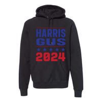 Gus Walz Tim Walz Kamala Harris Premium Hoodie