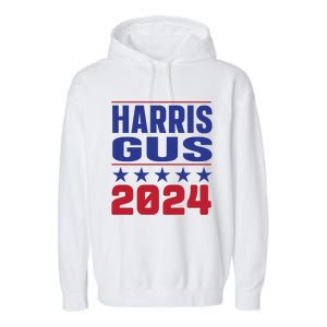 Gus Walz Tim Walz Kamala Harris Garment-Dyed Fleece Hoodie