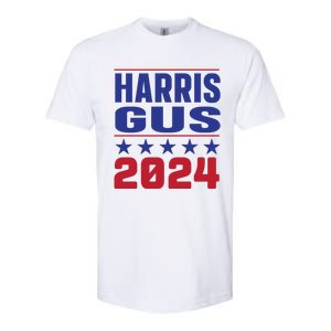 Gus Walz Tim Walz Kamala Harris Softstyle CVC T-Shirt